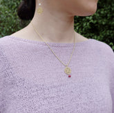 Auspicious Origin Small Pendant Necklace Gold